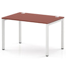 Impulse Single Starter Bench Desk - Brick Red