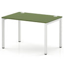Impulse Single Starter Bench Desk - Moss Green