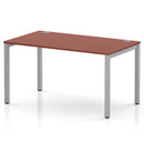Impulse Single Starter Bench Desk - Brick Red
