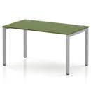 Impulse Single Starter Bench Desk - Moss Green