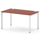 Impulse Single Starter Bench Desk - Brick Red
