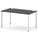 Impulse Single Starter Bench Desk - Carbon Grey