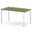 Impulse Single Starter Bench Desk - Moss Green