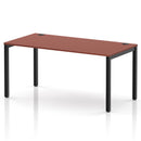 Impulse Single Starter Bench Desk - Brick Red