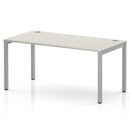 Impulse Single Starter Bench Desk - Dove Grey
