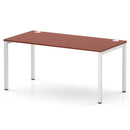 Impulse Single Starter Bench Desk - Brick Red