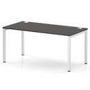 Impulse Single Starter Bench Desk - Carbon Grey