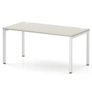 Impulse Single Starter Bench Desk - Dove Grey