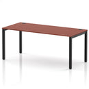 Impulse Single Starter Bench Desk - Brick Red