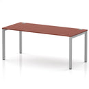 Impulse Single Starter Bench Desk - Brick Red