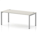 Impulse Single Starter Bench Desk - Dove Grey
