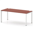 Impulse Single Starter Bench Desk - Brick Red