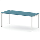 Impulse Single Starter Bench Desk - Dark Teal
