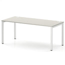 Impulse Single Starter Bench Desk - Dove Grey