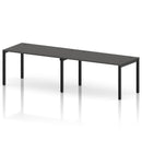 Impulse 2 Person Single Row Bench Desk - Carbon Grey