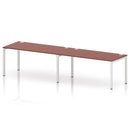Impulse 2 Person Single Row Bench Desk - Brick Red