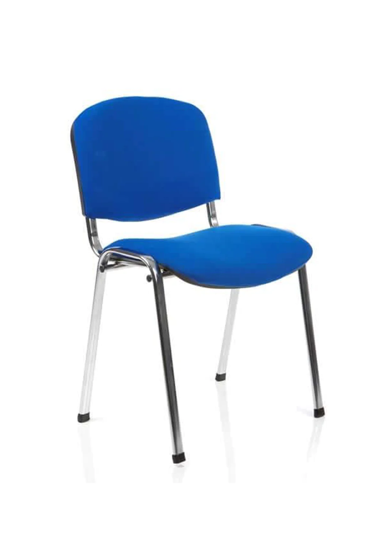 ISO Stacking Visitor/Conference Chair - Chrome Frame - NWOF
