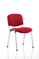 ISO Stacking Visitor/Conference Chair - Chrome Frame - NWOF