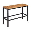Ice Rectangle Bar Height Bench Set - NWOF