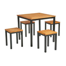 Ice Low Stool Dining Set - NWOF