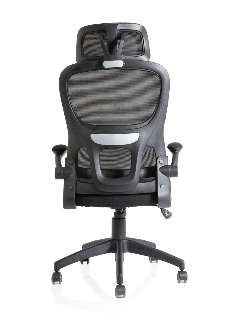 Iris Task Operator Mesh Back Chair With Headrest - NWOF