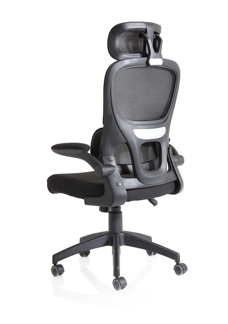 Iris Task Operator Mesh Back Chair With Headrest - NWOF