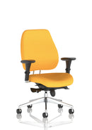 Chiro Plus Ultimate High Back Ergonomic Posture Chair With Arms - Bespoke Fabric - NWOF