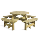 King Picnic Bench - 8 Seater - NWOF