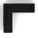 Dynamic Mawsley Modular L-Shaped Corner Sofa with left arm chaise, customizable seating for modern living rooms.