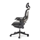 Lyra Fully Ergonomic Task Chair With Adjustable Arms & Integrated Headrest - Black - NWOF
