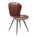 Lars Side Chair - Genuine Leather - NWOF