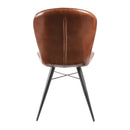 Lars Side Chair - Genuine Leather - NWOF