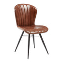 Lars Side Chair - Genuine Leather - NWOF