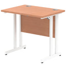 Impulse 800mm Slimline Desk With Cantilever Leg