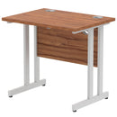 Impulse 800mm Slimline Desk With Cantilever Leg