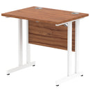 Impulse 800mm Slimline Desk With Cantilever Leg