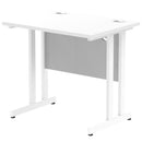 Impulse 800mm Slimline Desk With Cantilever Leg