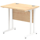 Impulse 800mm Slimline Desk With Cantilever Leg