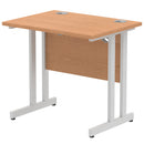 Impulse 800mm Slimline Desk With Cantilever Leg