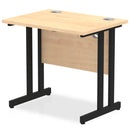 Impulse 800mm Slimline Desk With Cantilever Leg
