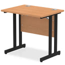 Impulse 800mm Slimline Desk With Cantilever Leg