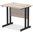 Impulse 800mm Slimline Desk With Cantilever Leg