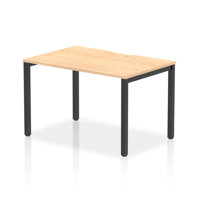 Evolve Plus Single Starter Bench Desk - Maple