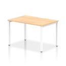 Evolve Plus Single Starter Bench Desk - Maple - NWOF