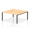 Evolve Plus B2B 2 Person Bench Desk - Maple - NWOF