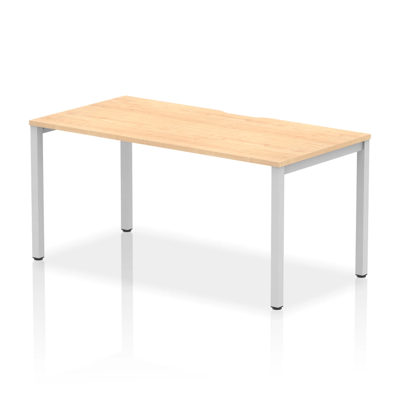 Evolve Plus Single Starter Bench Desk - Maple