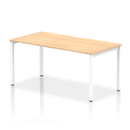 Evolve Plus Single Starter Bench Desk - Maple - NWOF
