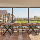 Mario Armchair - Genuine Tawny Leather - NWOF