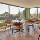 Mario Armchair - Genuine Tawny Leather - NWOF