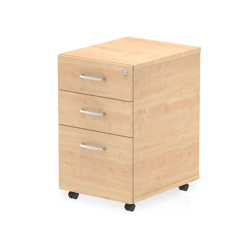 Impulse 3 Drawer Under Desk Pedestal